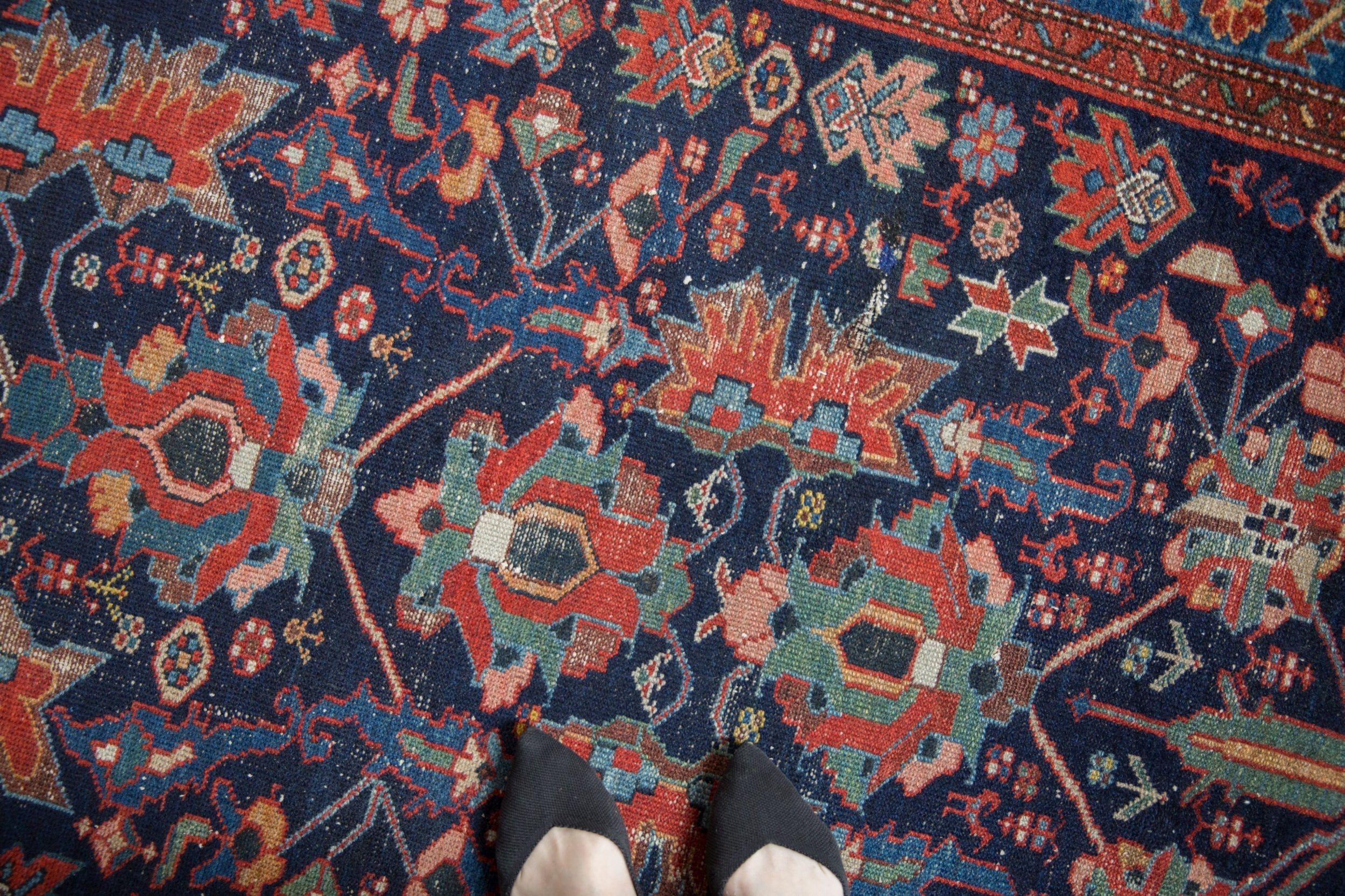 4x6.5 Vintage Malayer Rug by Old New House® - product image 2 for Resin Society