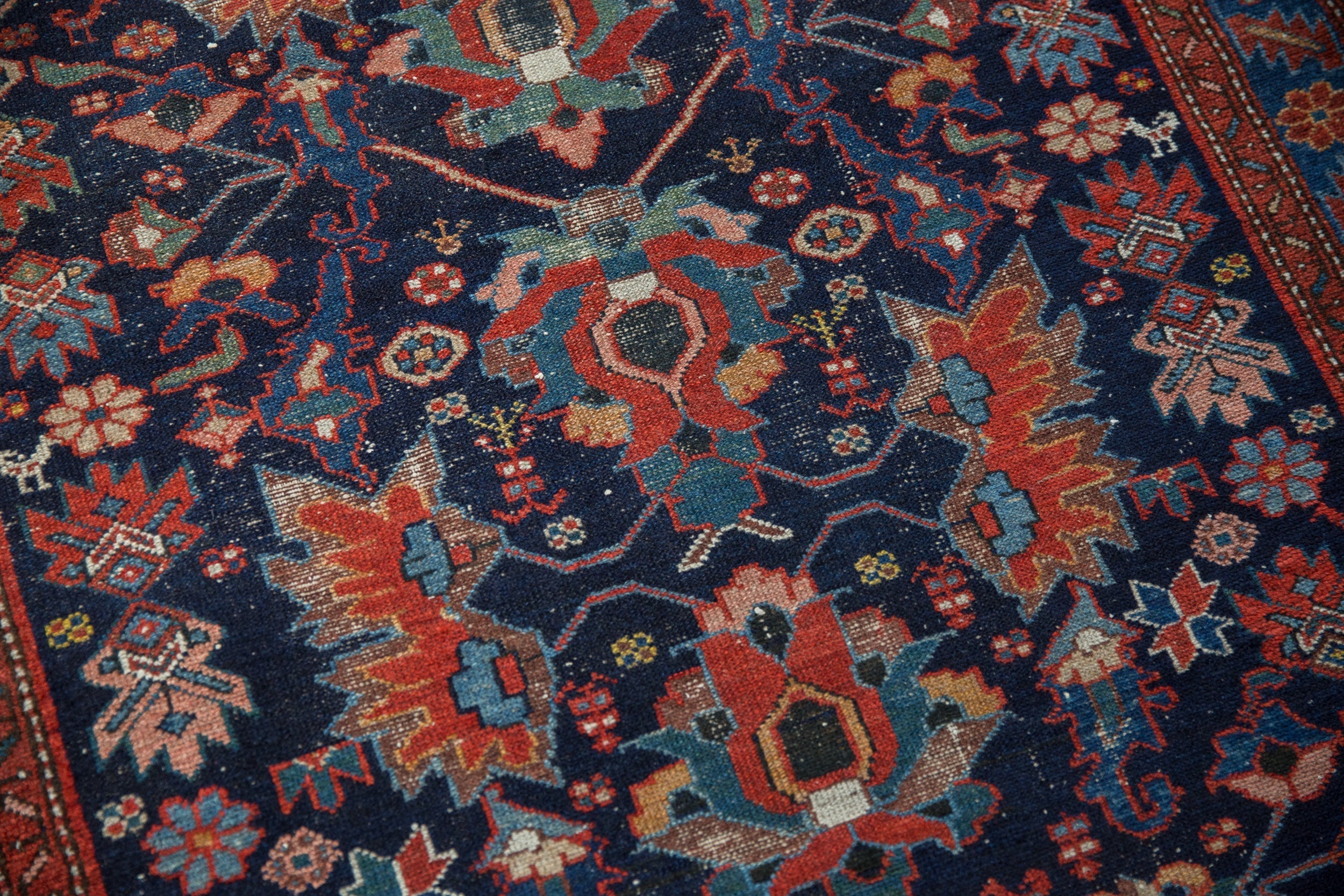 4x6.5 Vintage Malayer Rug by Old New House® - product image 8 for Resin Society