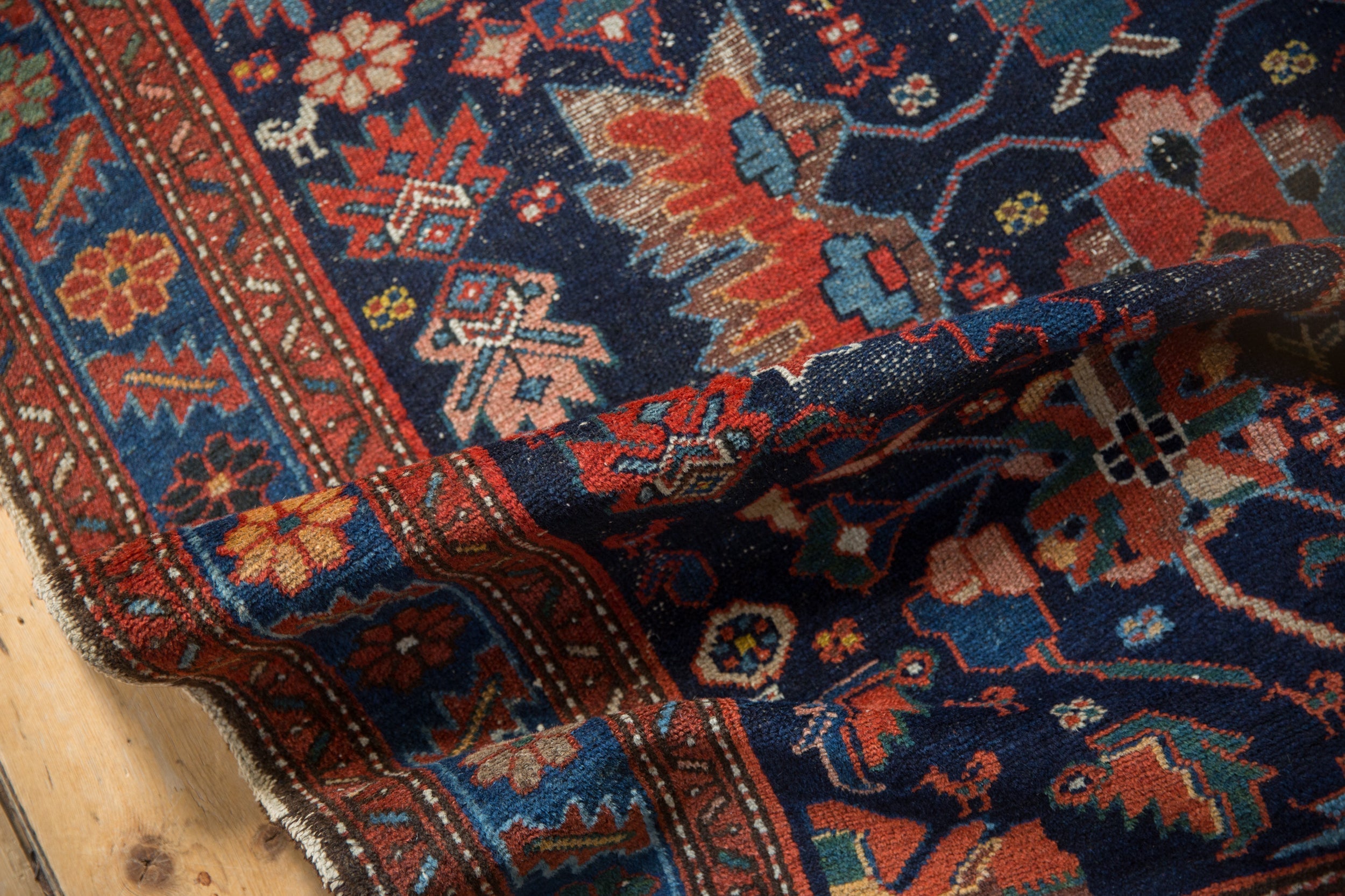 4x6.5 Vintage Malayer Rug by Old New House® - product image 9 for Resin Society