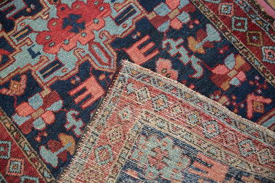 3x4 Vintage Karaja Square Rug by Old New House® - product image 8 for Resin Society
