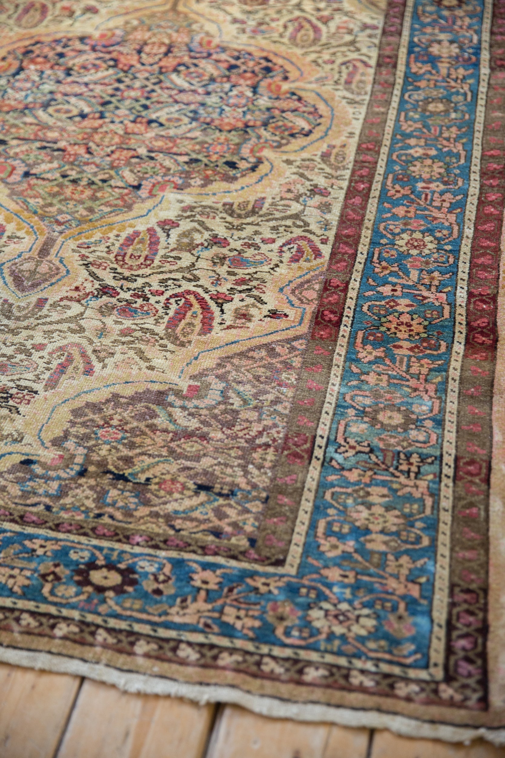 4.5x6.5 Vintage Fine Distressed Malayer Rug by Old New House® - product image 5 for Resin Society