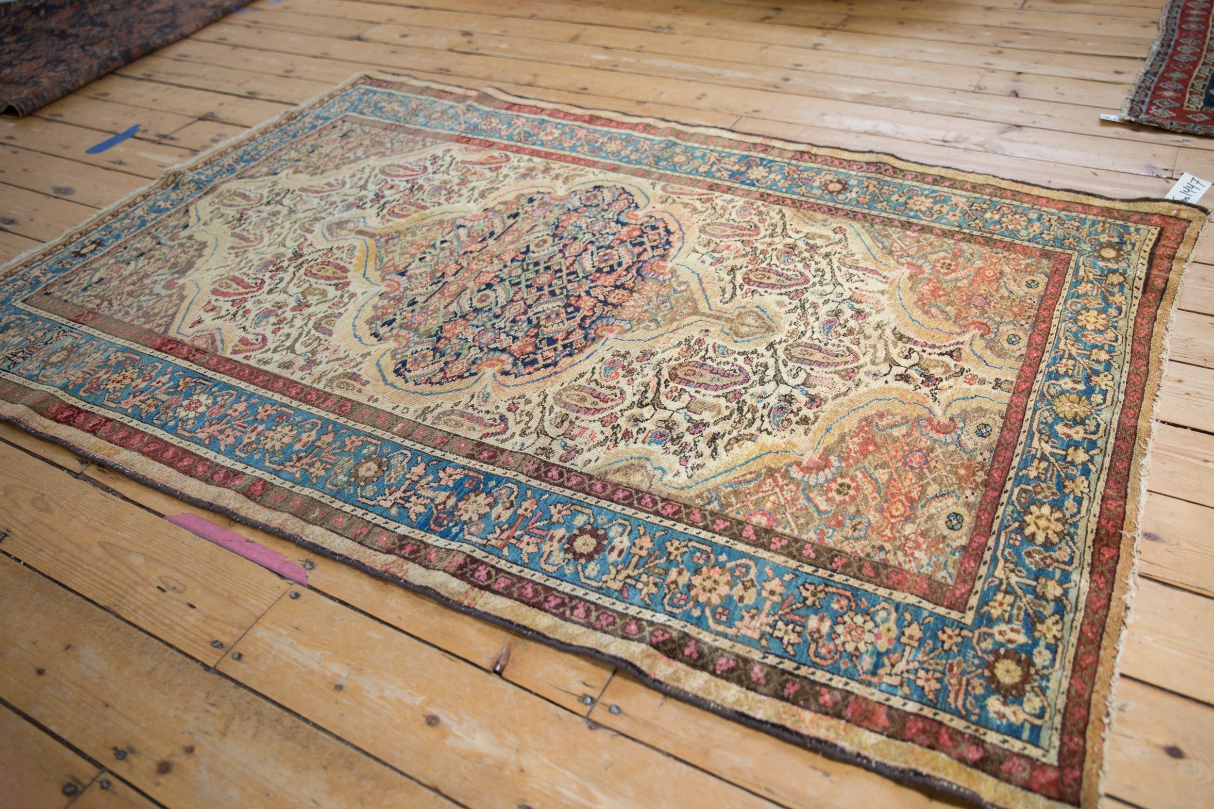 4.5x6.5 Vintage Fine Distressed Malayer Rug by Old New House® - product image 7 for Resin Society