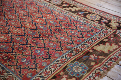 4.5x10.5 Antique Kurdish Rug Runner by Old New House® - product image 6 for Resin Society
