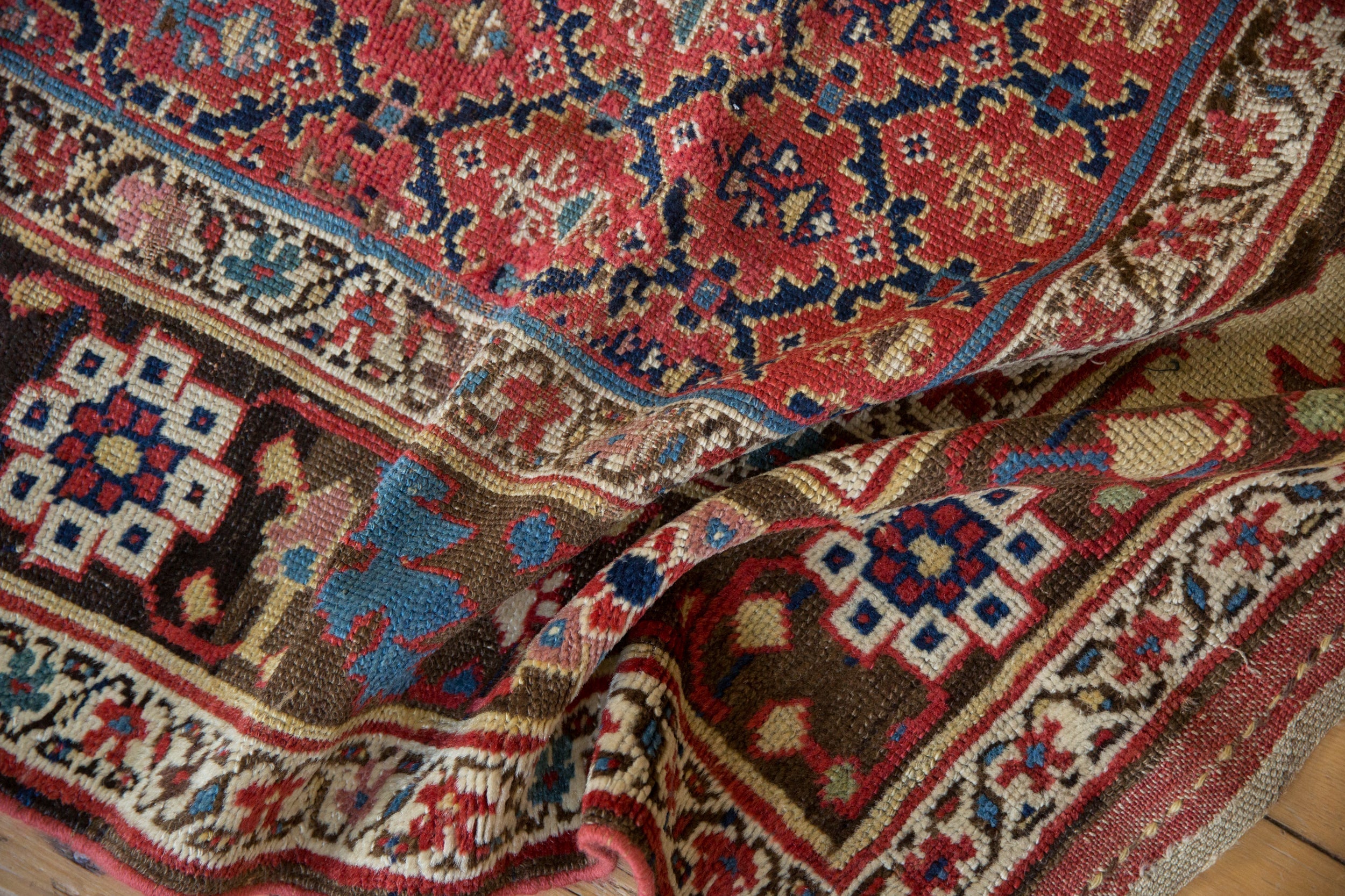 4.5x10.5 Antique Kurdish Rug Runner by Old New House® - product image 10 for Resin Society