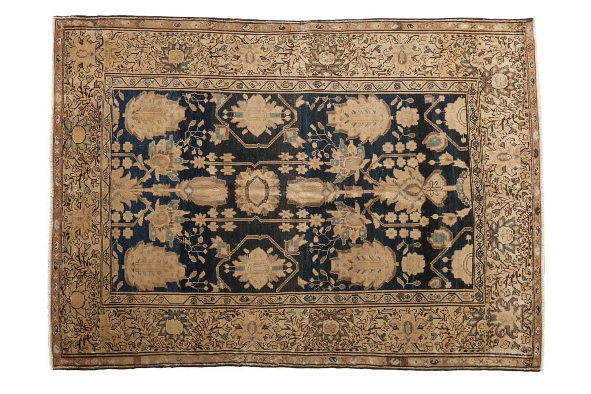 4.5x6.5 Vintage Fine Tea Washed Malayer Rug by Old New House® - main product image for Resin Society