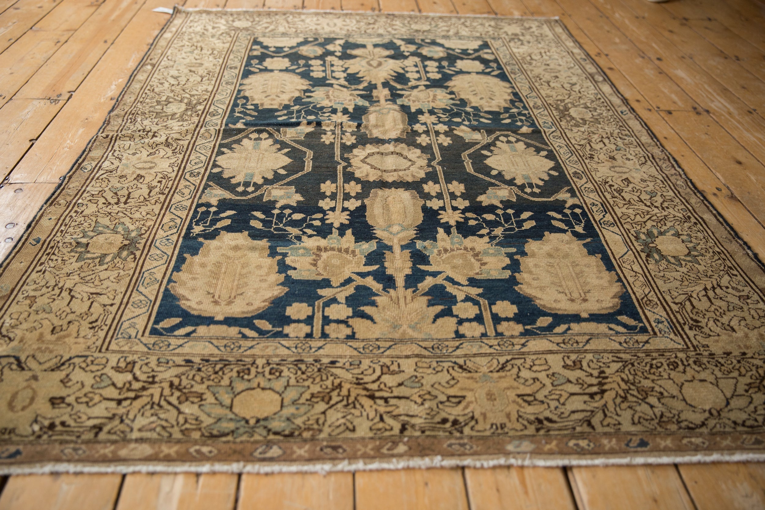 4.5x6.5 Vintage Fine Tea Washed Malayer Rug by Old New House® - product image 7 for Resin Society
