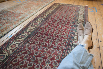 3.5x12 Vintage Hamadan Rug Runner by Old New House® - product image 2 for Resin Society