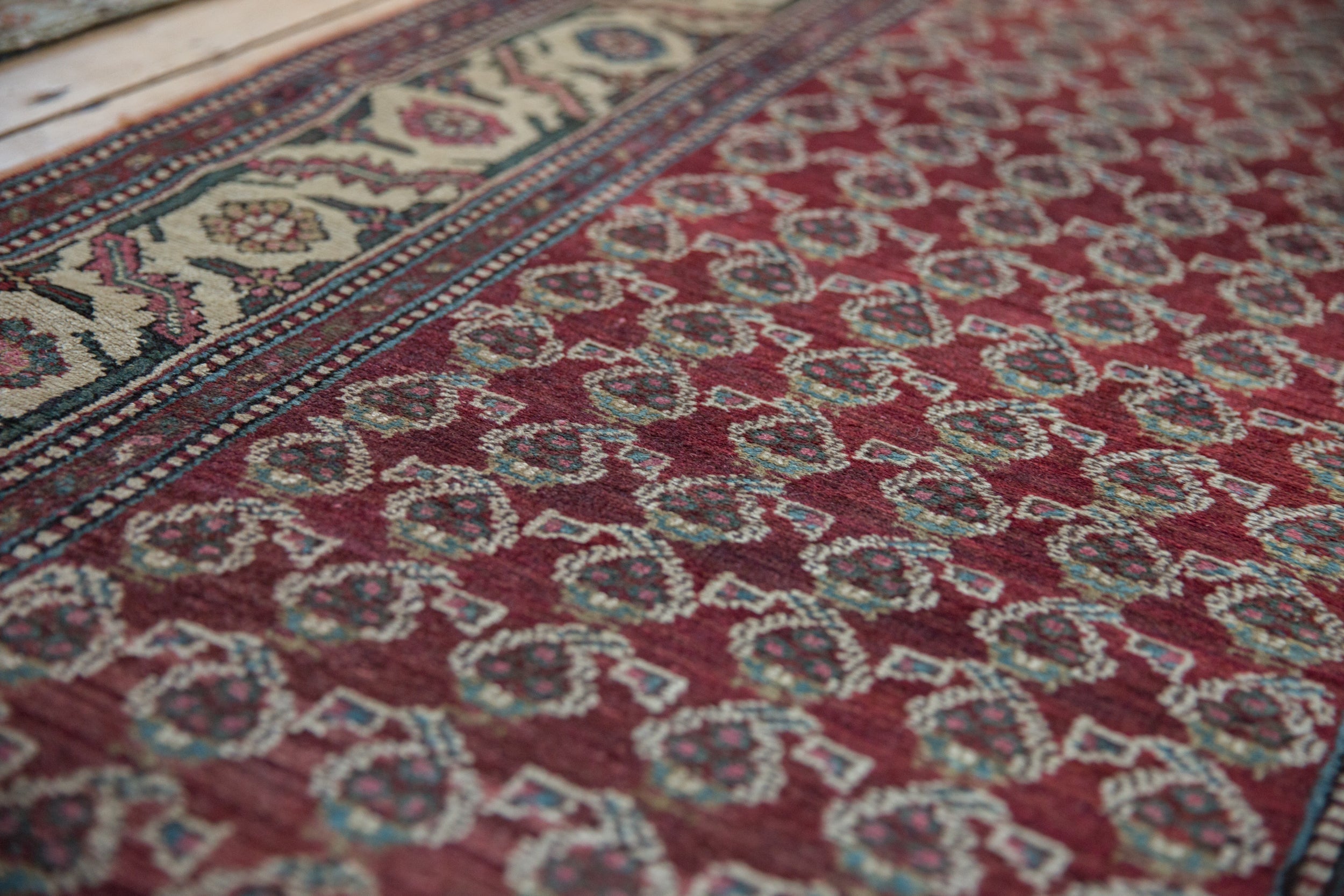 3.5x12 Vintage Hamadan Rug Runner by Old New House® - product image 3 for Resin Society