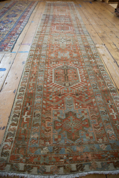 RESERVED 2.5x14 Vintage Fine Distressed Karaja Rug Runner