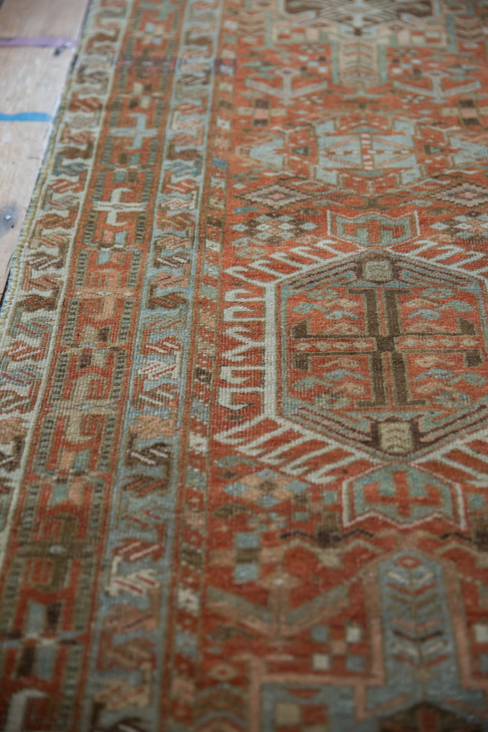 RESERVED 2.5x14 Vintage Fine Distressed Karaja Rug Runner