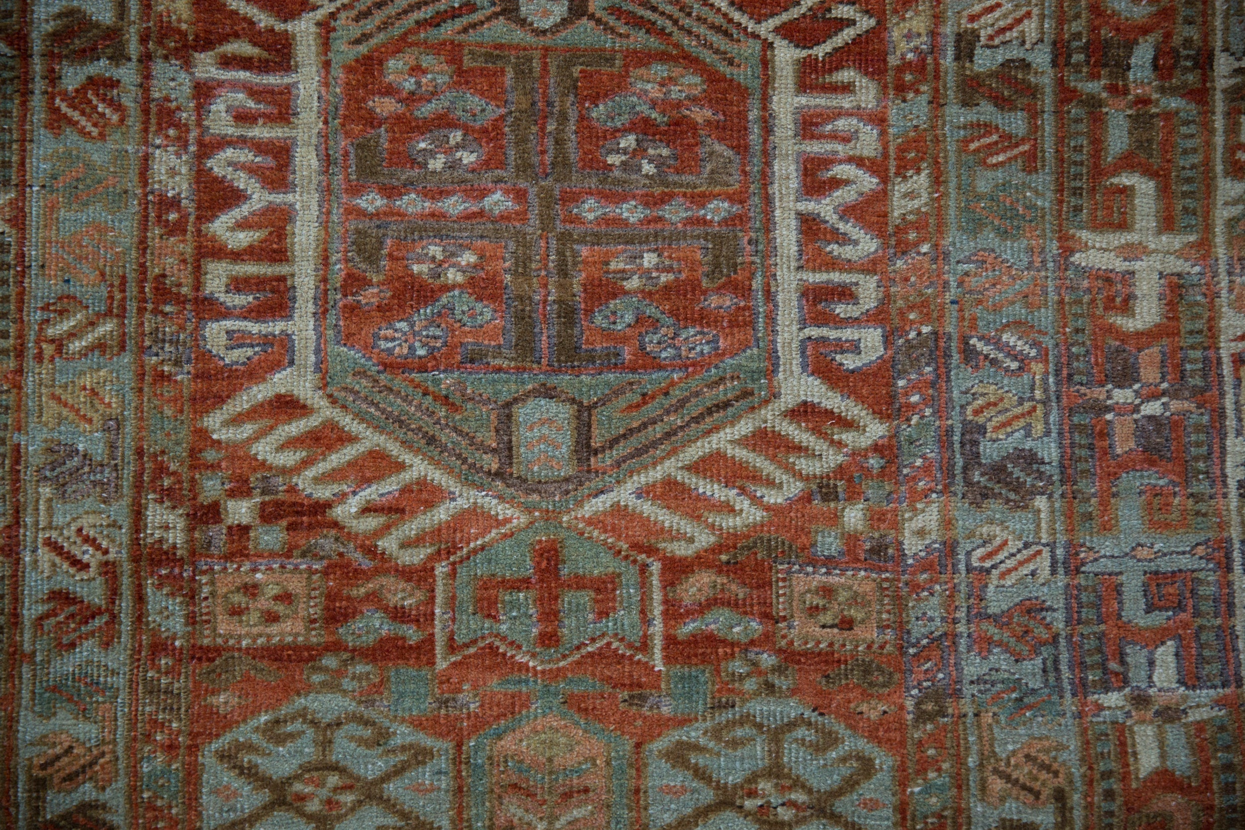 RESERVED 2.5x14 Vintage Fine Distressed Karaja Rug Runner