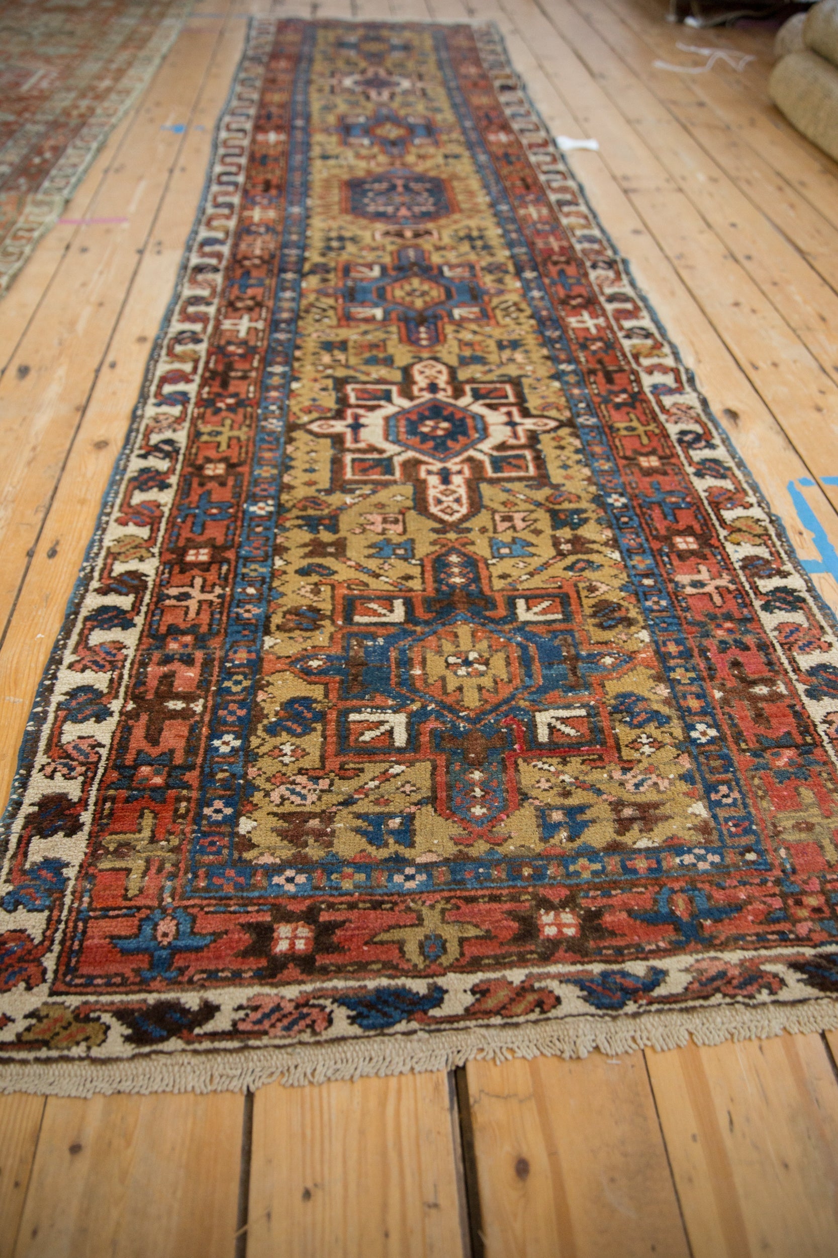 3x10.5 Vintage Karaja Rug Runner by Old New House® - product image 4 for Resin Society