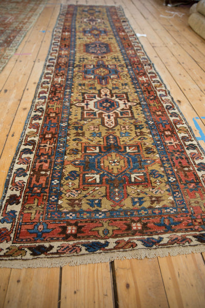 3x10.5 Vintage Karaja Rug Runner by Old New House® - product image 4 for Resin Society