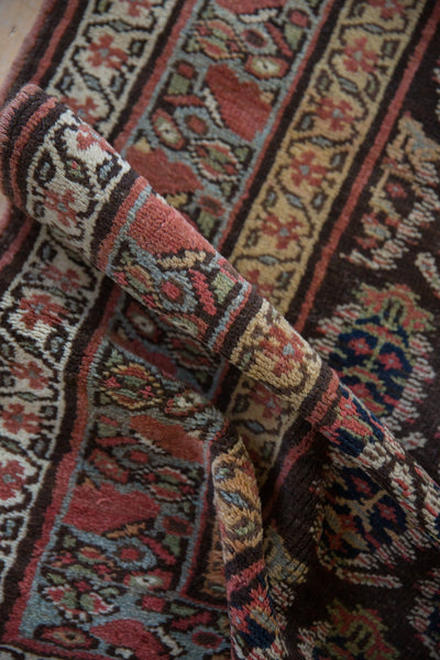 3.5x10 Antique Kurdish Rug Runner by Old New House® - product image 8 for Resin Society