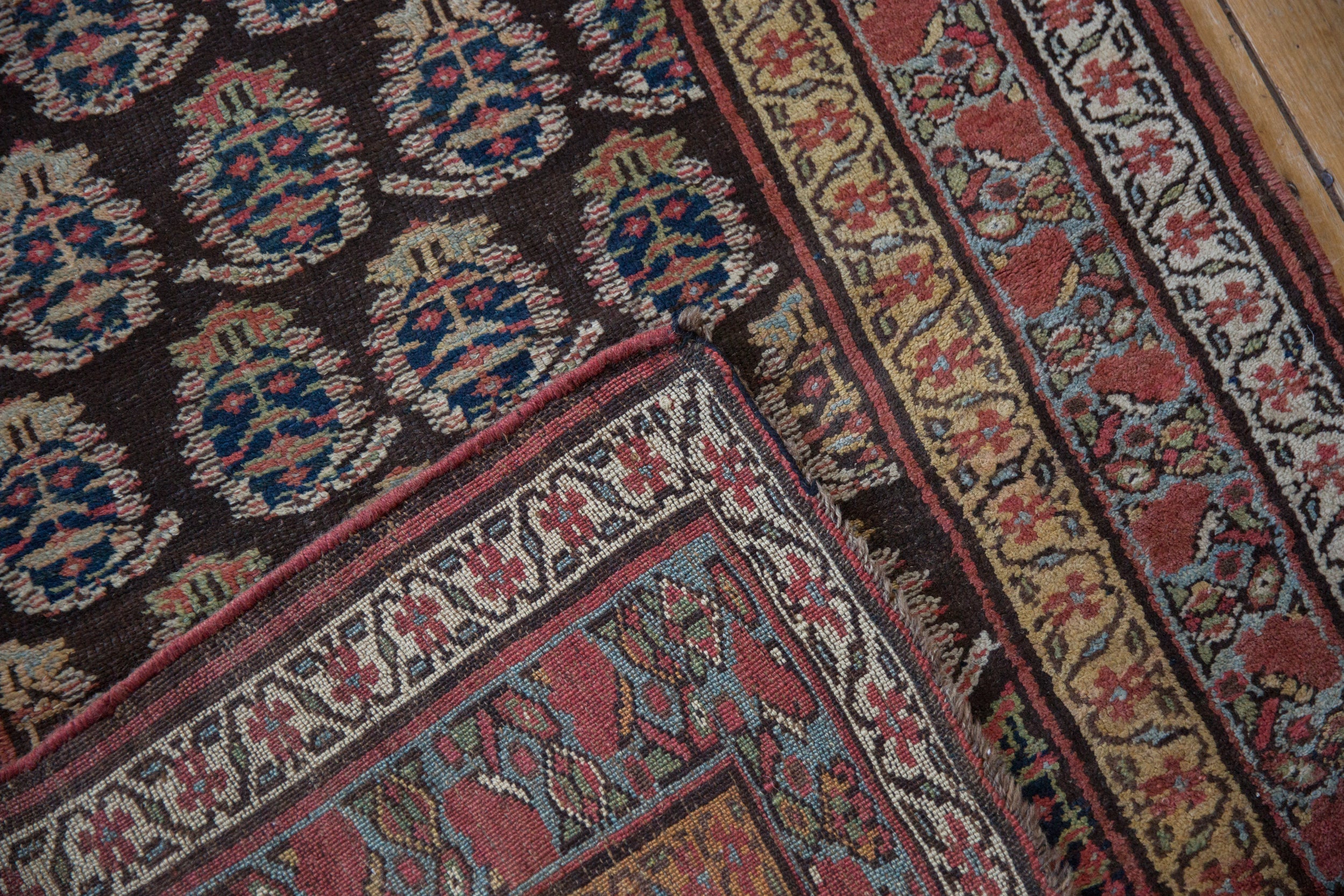 3.5x10 Antique Kurdish Rug Runner by Old New House® - product image 9 for Resin Society