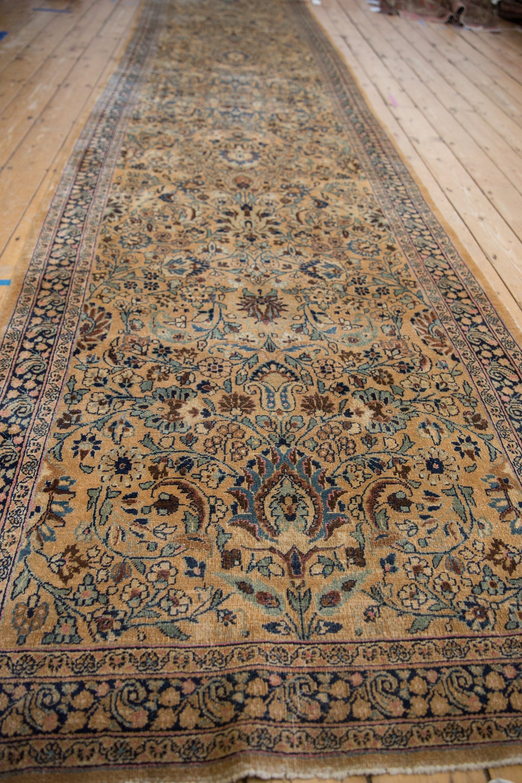4x16 Vintage Tea Washed Meshed Rug Runner by Old New House® - product image 4 for Resin Society
