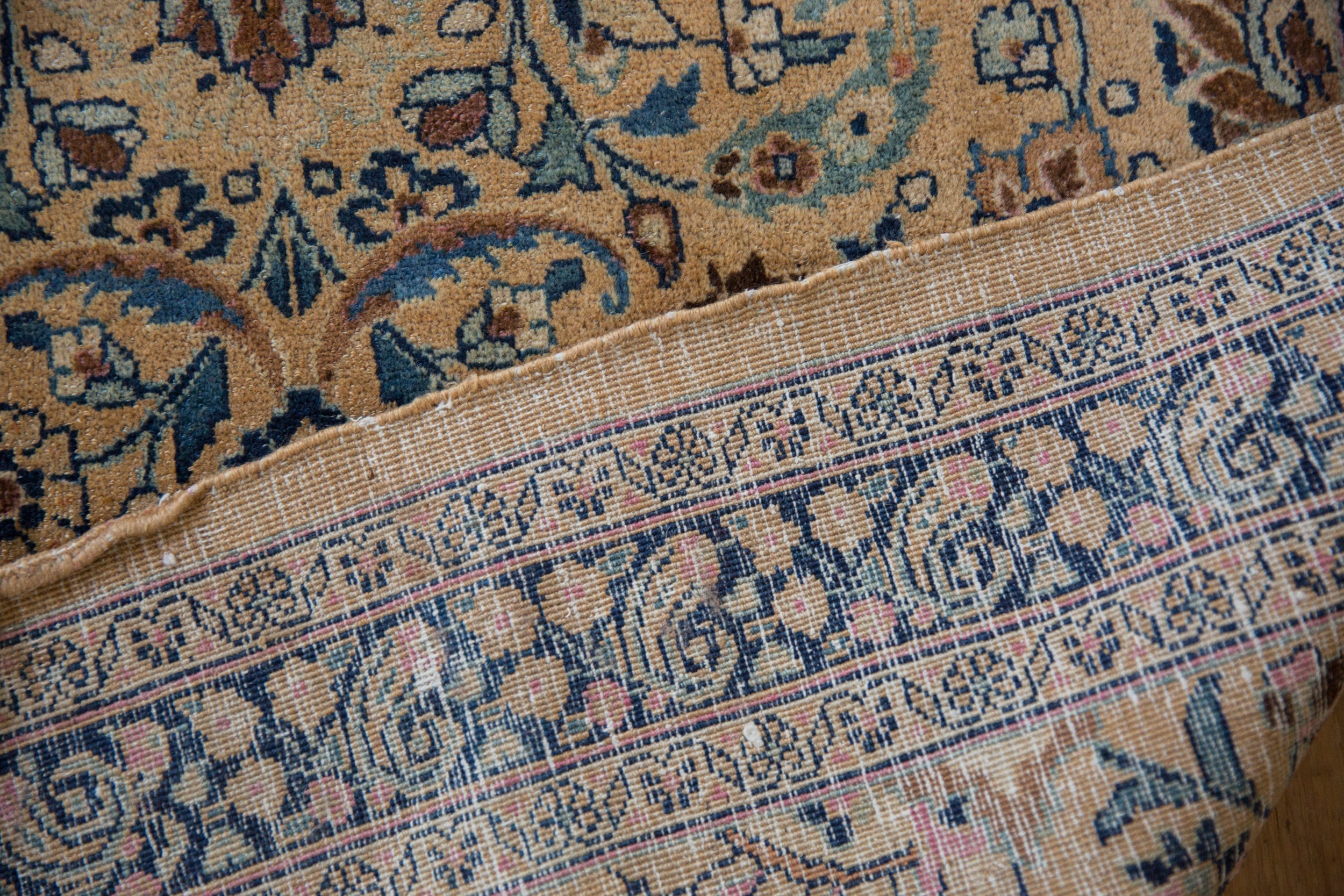 4x16 Vintage Tea Washed Meshed Rug Runner by Old New House® - product image 11 for Resin Society
