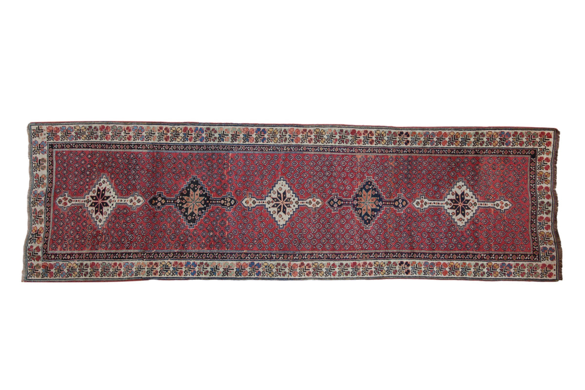 3x10.5 Vintage Kurdish Rug Runner by Old New House® - main product image for Resin Society