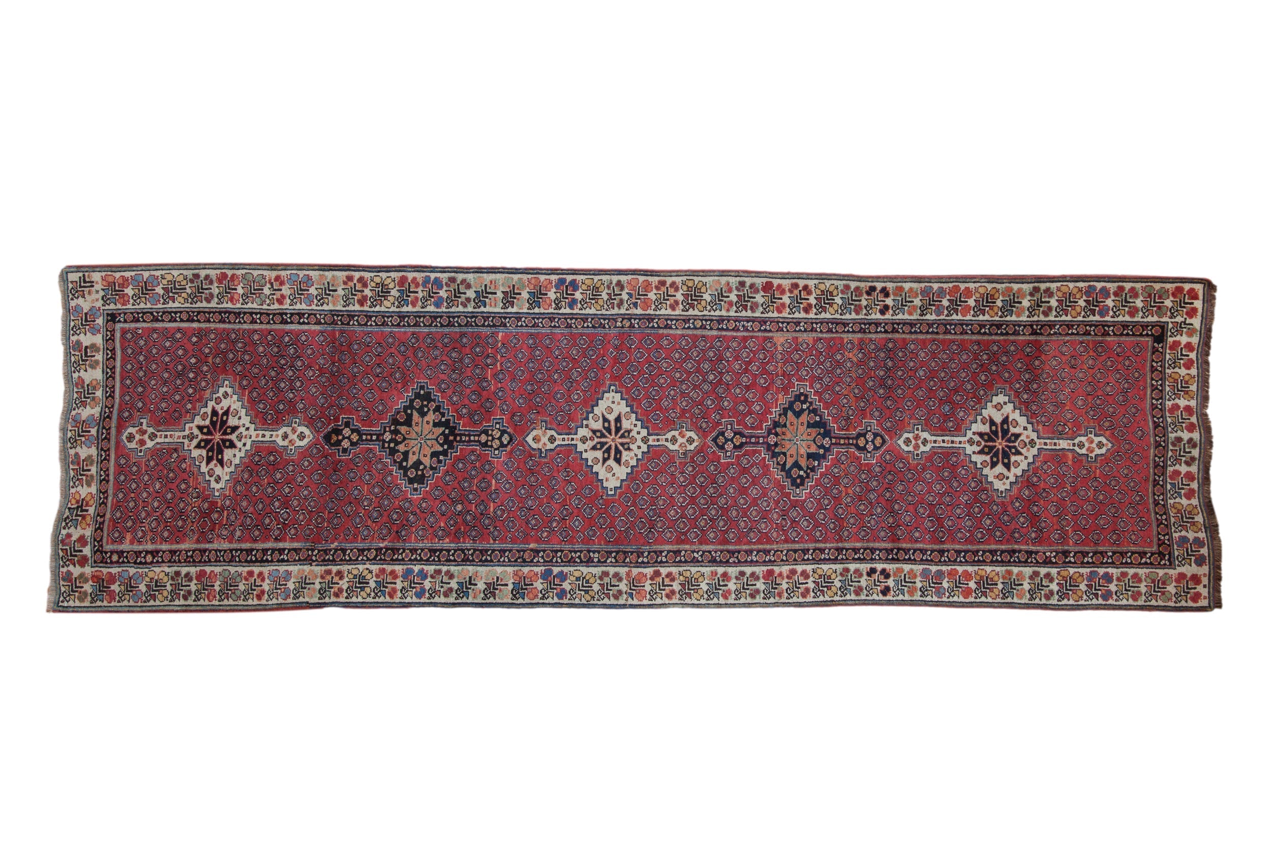 3x10.5 Vintage Kurdish Rug Runner by Old New House® - main product image for Resin Society
