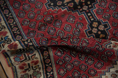 3x10.5 Vintage Kurdish Rug Runner by Old New House® - product image 9 for Resin Society