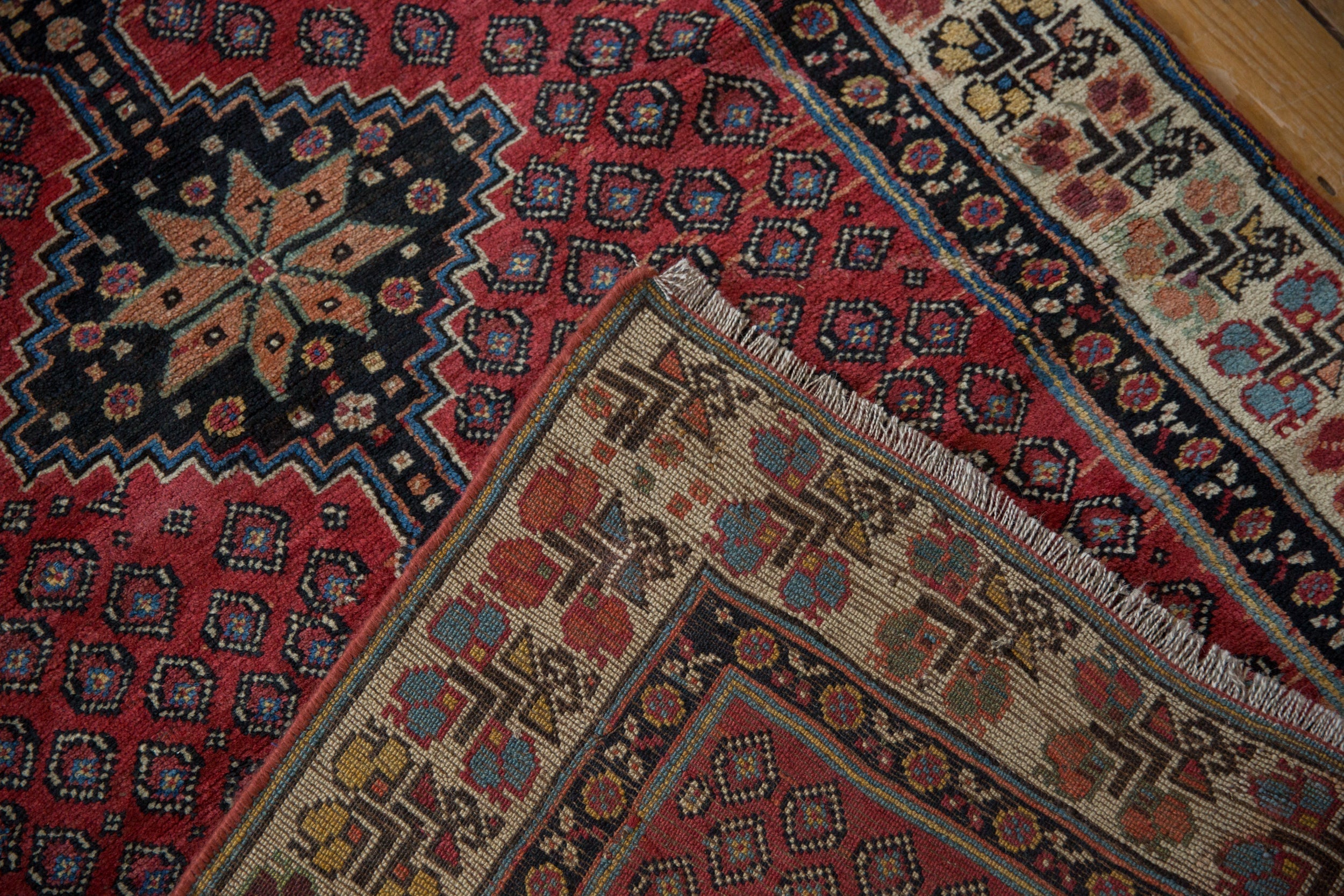 3x10.5 Vintage Kurdish Rug Runner by Old New House® - product image 10 for Resin Society