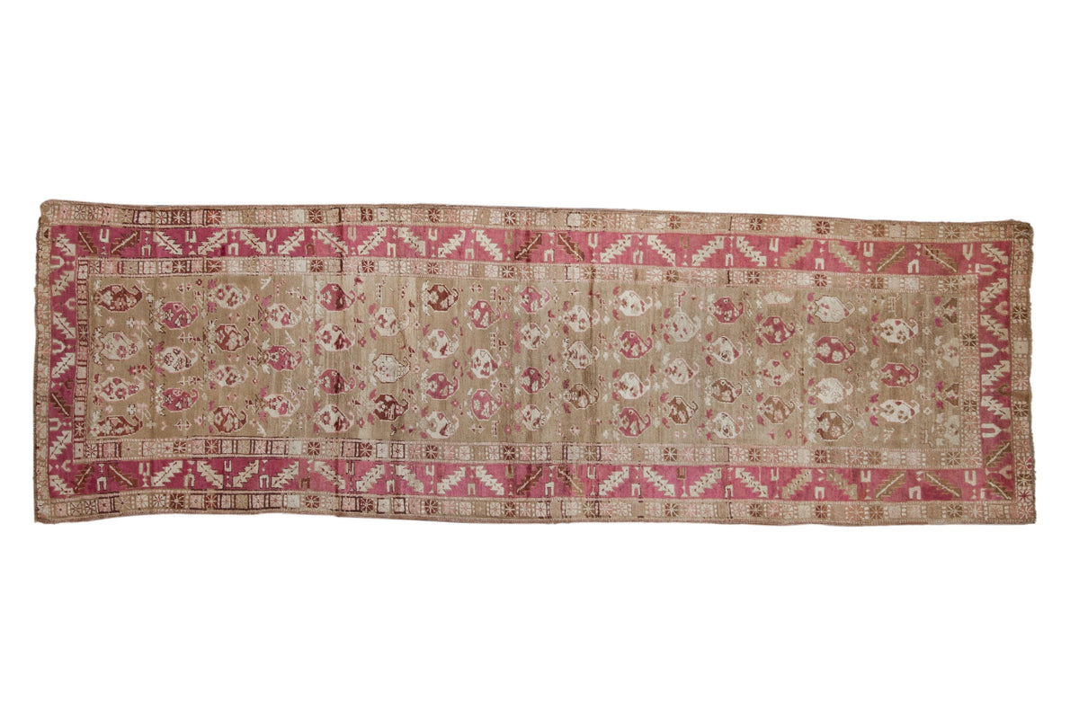 3.5x10 Vintage Distressed Karabagh Rug Runner by Old New House® - main product image for Resin Society