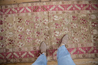 3.5x10 Vintage Distressed Karabagh Rug Runner by Old New House® - product image 2 for Resin Society