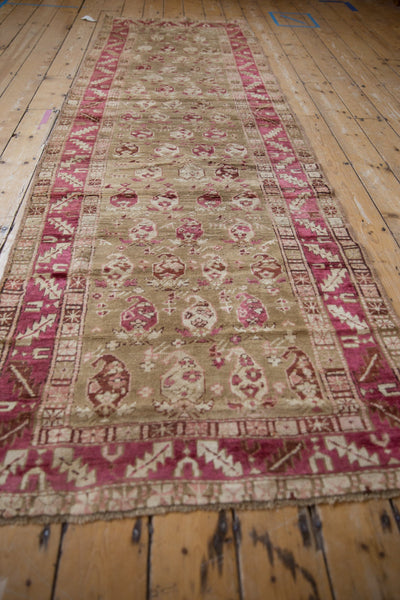 3.5x10 Vintage Distressed Karabagh Rug Runner by Old New House® - product image 5 for Resin Society