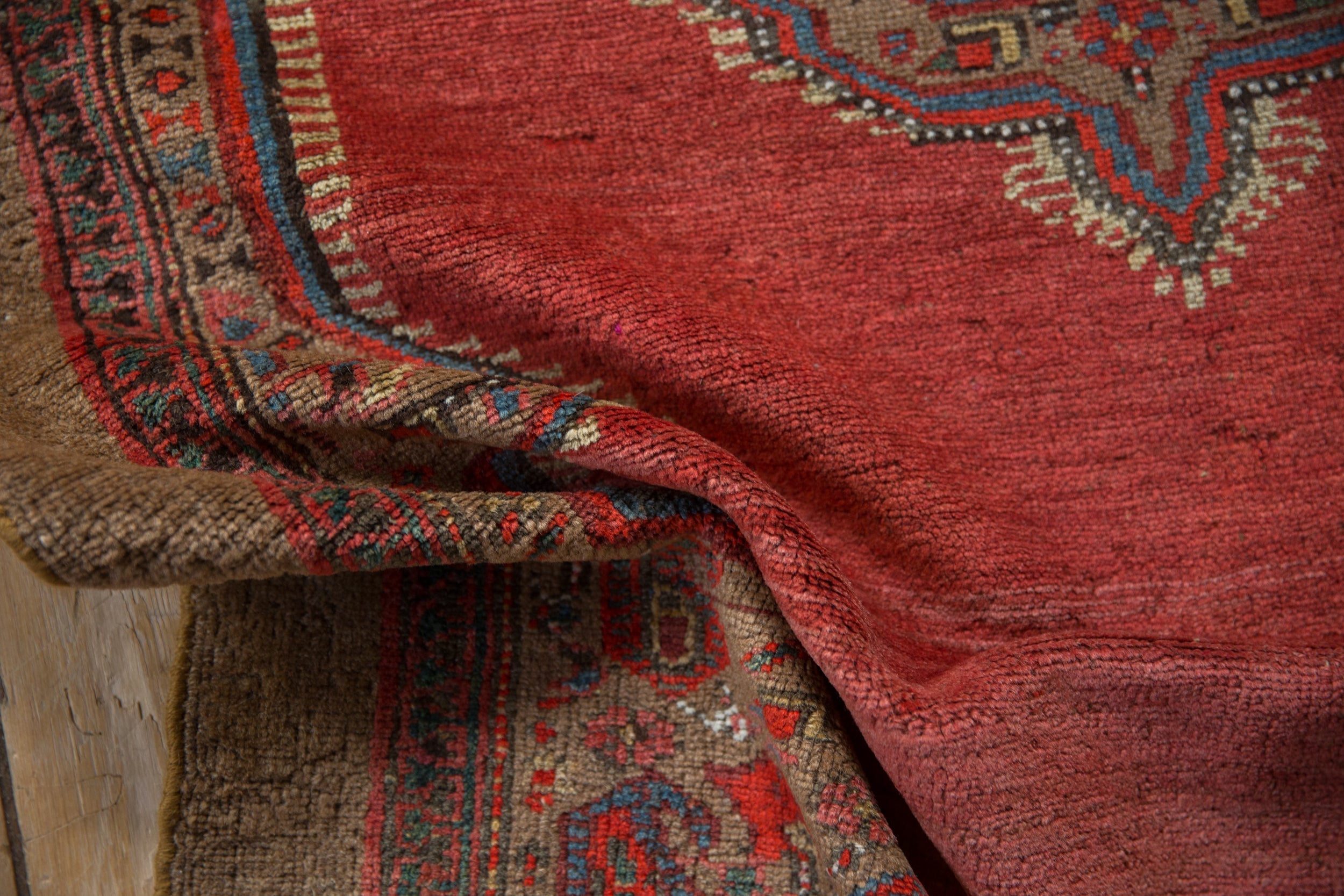 4x8 Vintage Camel Hair Serab Rug Runner by Old New House® - product image 8 for Resin Society