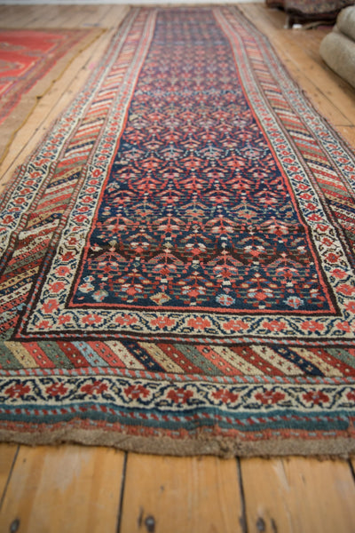 3.5x14.5 Vintage Kurdish Rug Runner by Old New House® - product image 4 for Resin Society