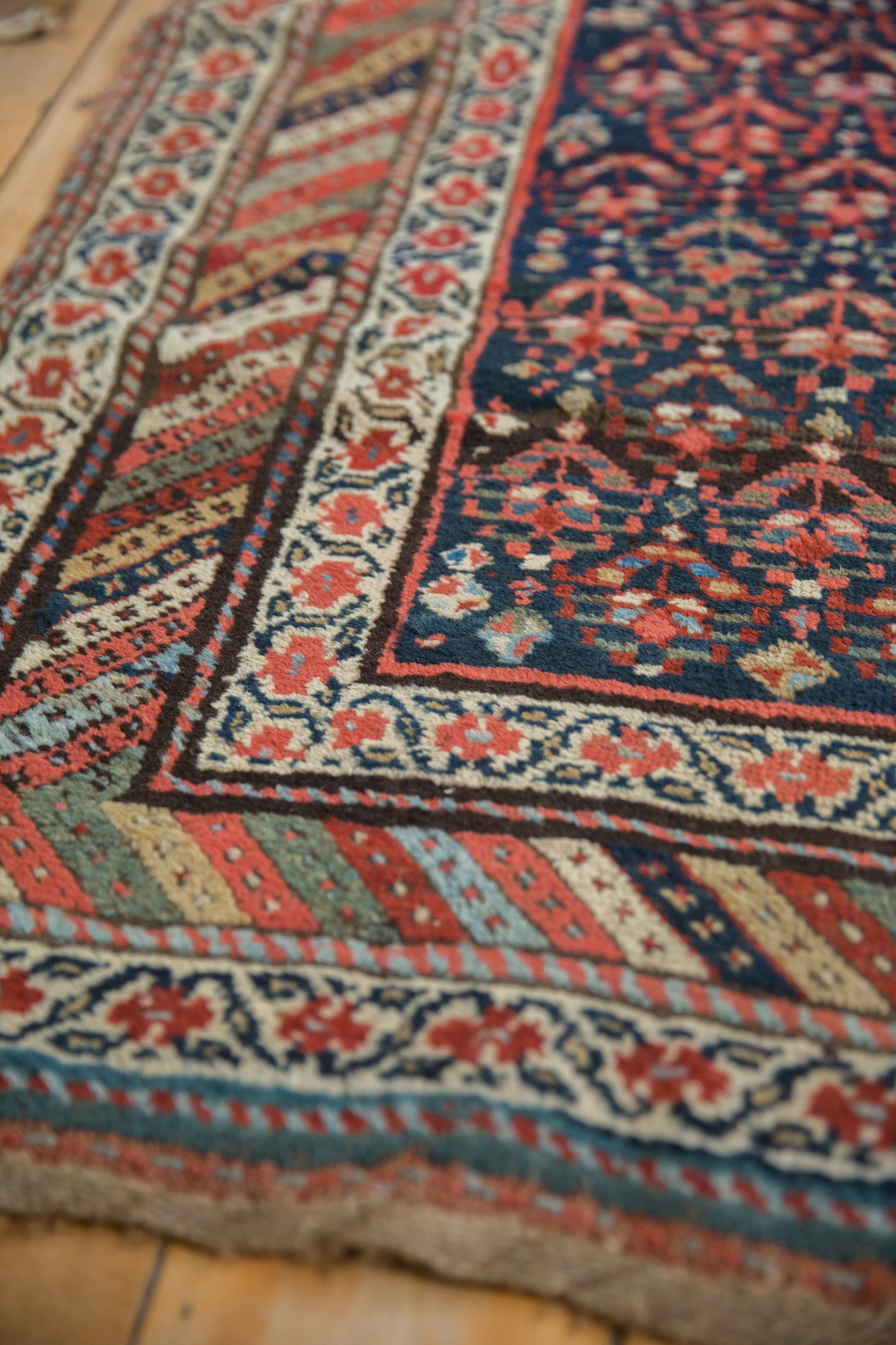 3.5x14.5 Vintage Kurdish Rug Runner by Old New House® - product image 5 for Resin Society