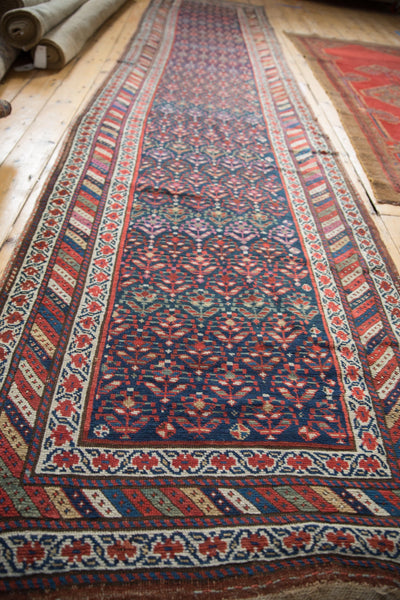 3.5x14.5 Vintage Kurdish Rug Runner by Old New House® - product image 6 for Resin Society