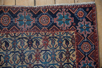 3.5x4.5 Antique Afshar Square Rug by Old New House® - product image 3 for Resin Society
