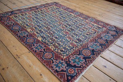 3.5x4.5 Antique Afshar Square Rug by Old New House® - product image 4 for Resin Society