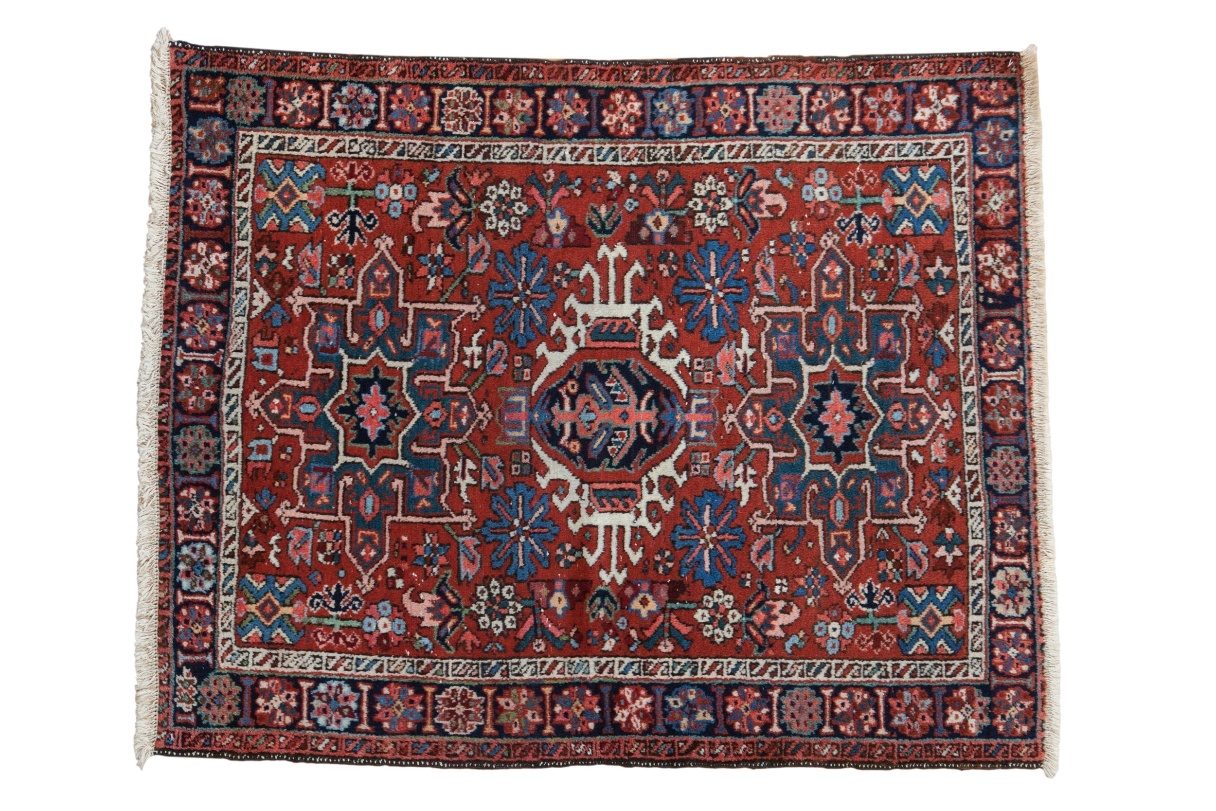 3.5x4.5 Vintage Karaja Square Rug by Old New House® - main product image for Resin Society