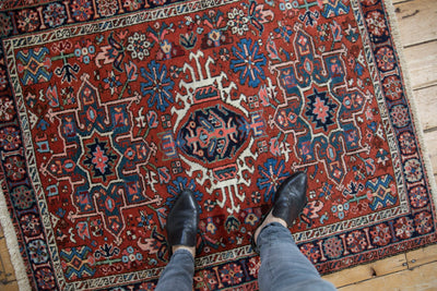 3.5x4.5 Vintage Karaja Square Rug by Old New House® - product image 2 for Resin Society