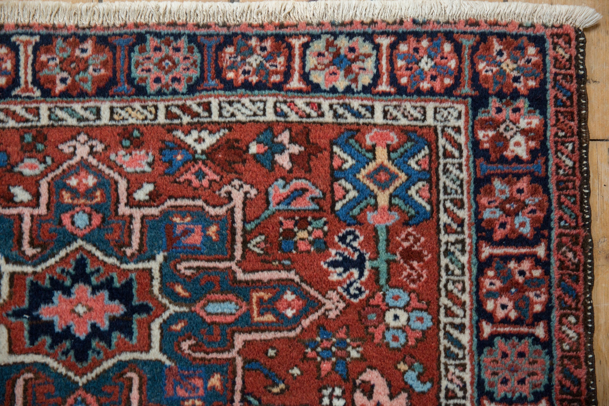 3.5x4.5 Vintage Karaja Square Rug by Old New House® - product image 3 for Resin Society