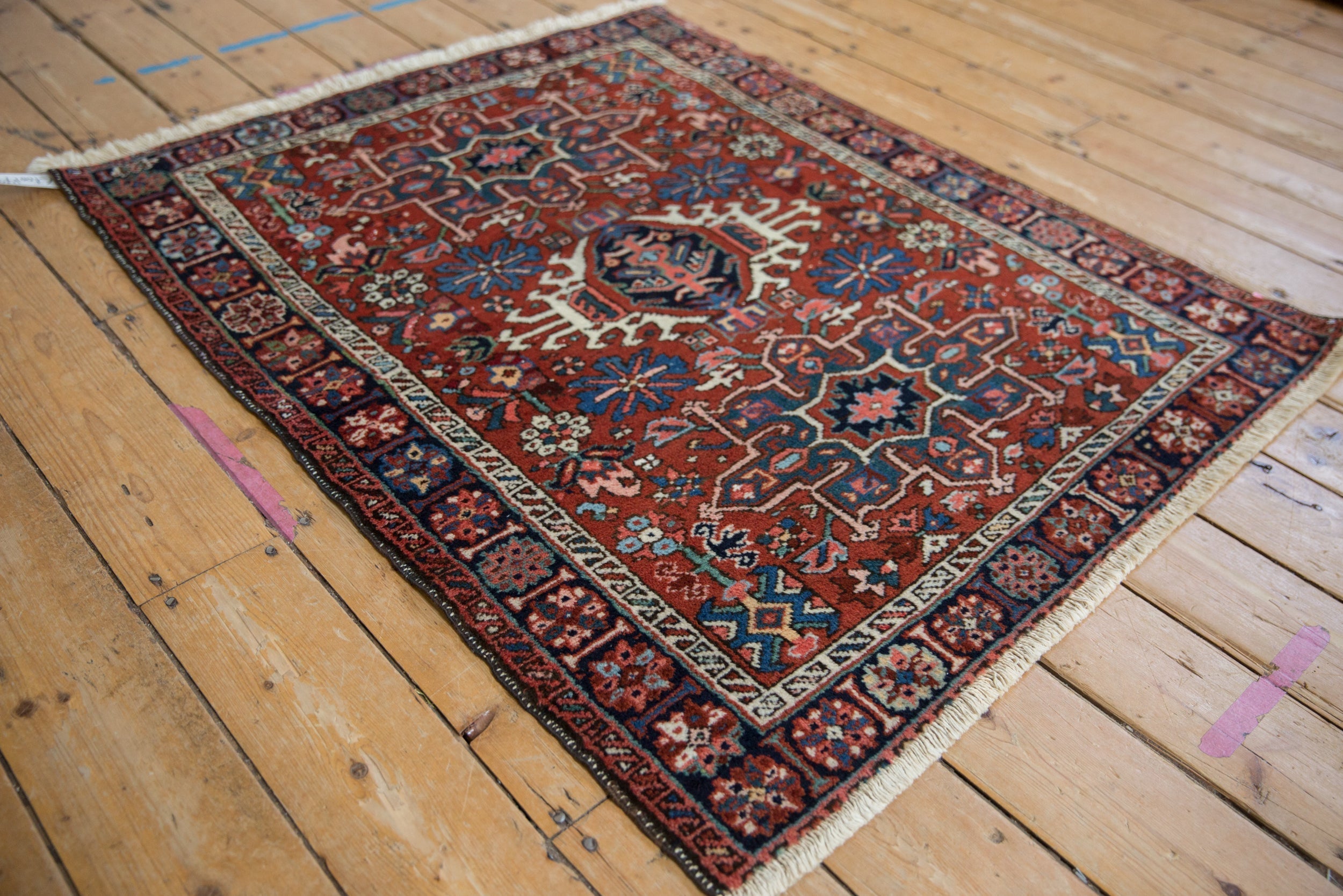 3.5x4.5 Vintage Karaja Square Rug by Old New House® - product image 4 for Resin Society