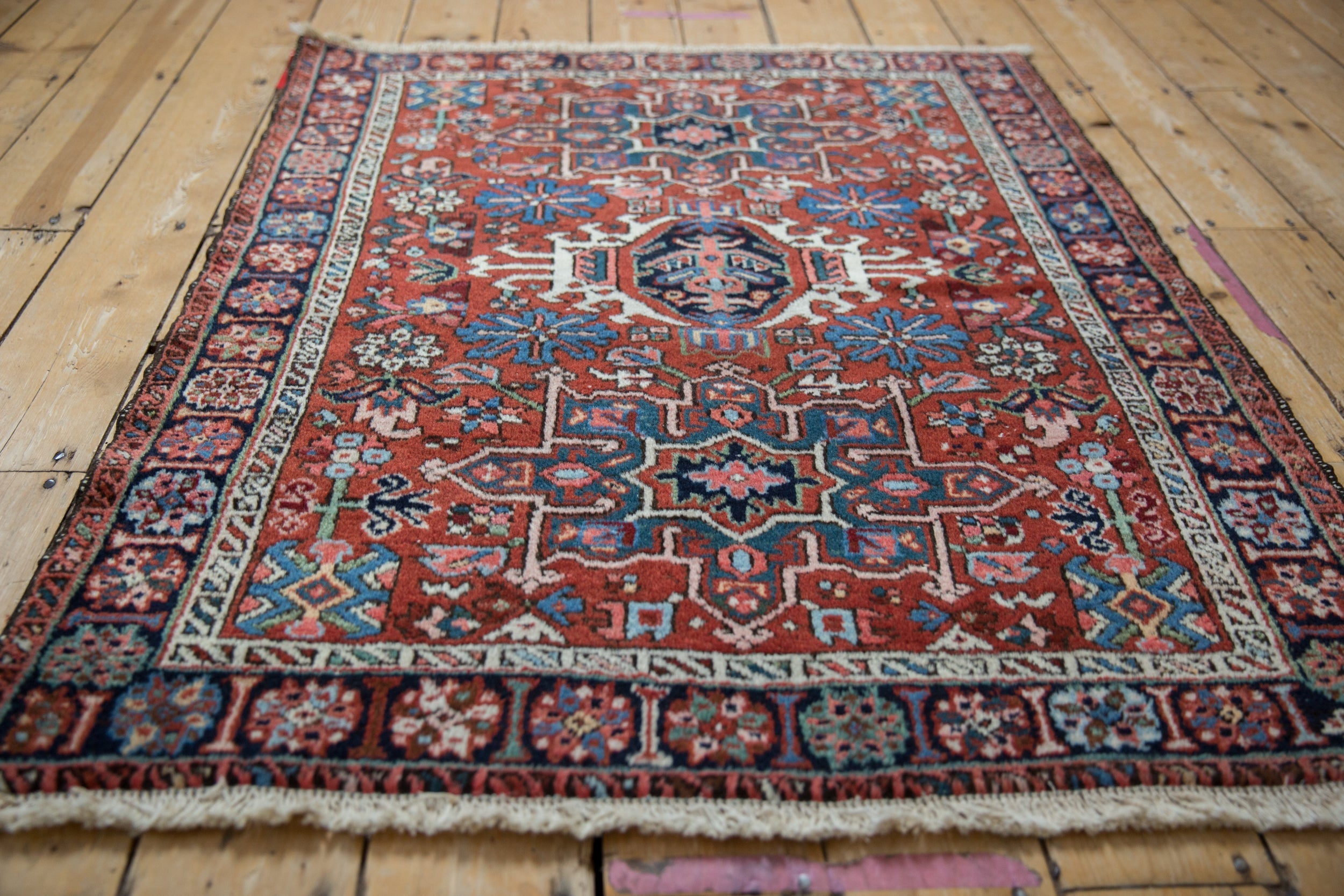 3.5x4.5 Vintage Karaja Square Rug by Old New House® - product image 5 for Resin Society