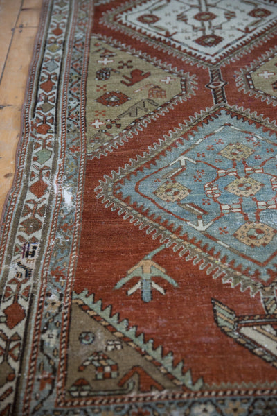 3.5x13 Vintage Distressed Malayer Rug Runner by Old New House® - product image 5 for Resin Society