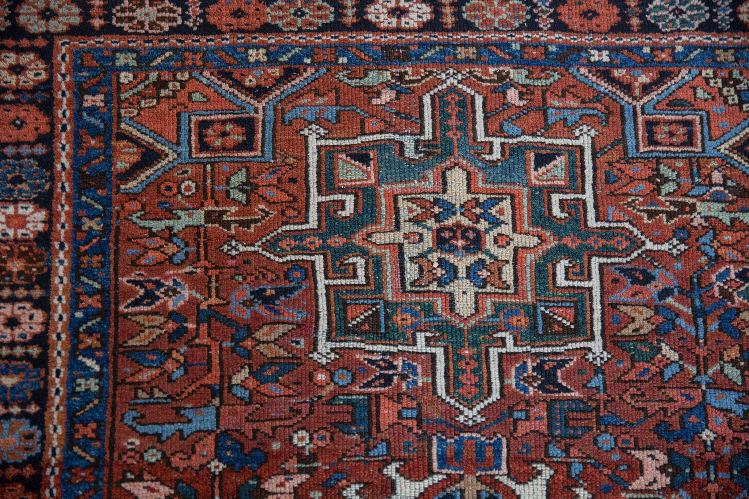 3.5x4.5 Vintage Karaja Square Rug by Old New House® - product image 6 for Resin Society