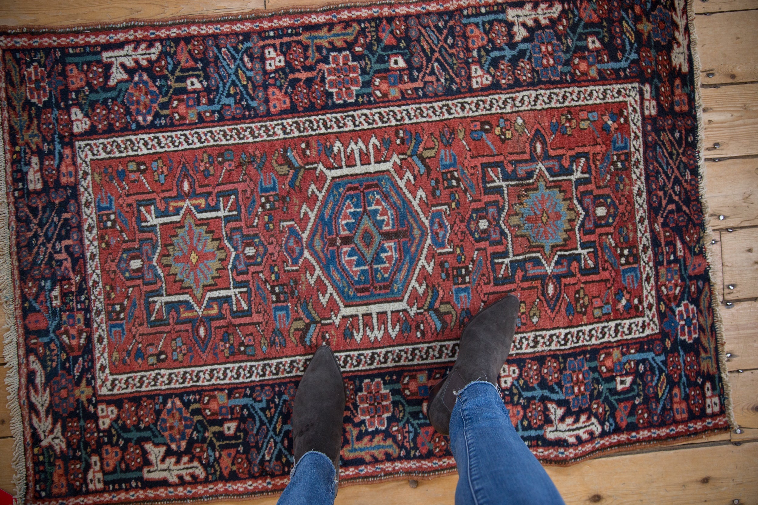 3x4.5 Vintage Karaja Rug by Old New House® - product image 2 for Resin Society