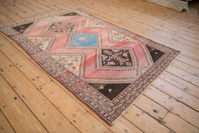 4x6.5 Vintage Fine Distressed Malayer Rug by Old New House® - product image 5 for Resin Society