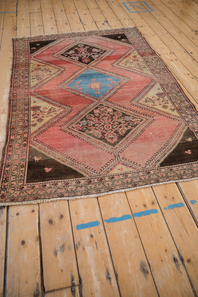 4x6.5 Vintage Fine Distressed Malayer Rug by Old New House® - product image 9 for Resin Society