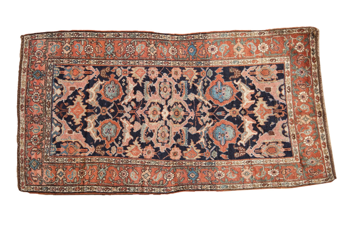 3.5x6.5 Antique Kurdish Rug by Old New House® - main product image for Resin Society