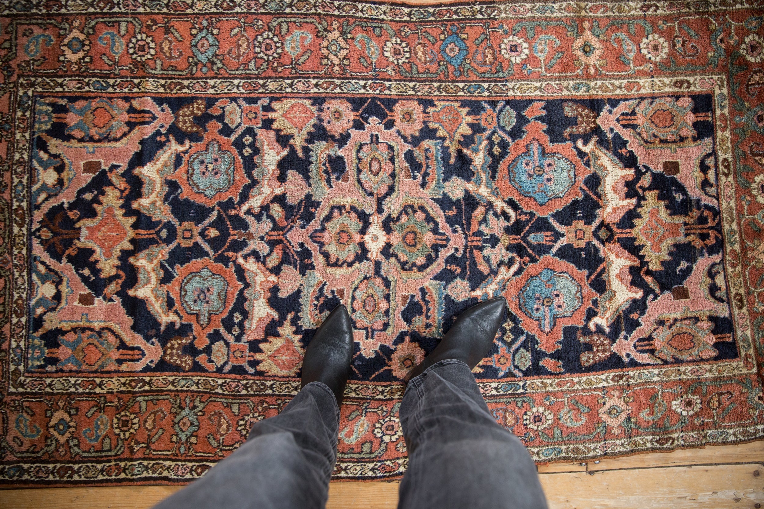 3.5x6.5 Antique Kurdish Rug by Old New House® - product image 2 for Resin Society