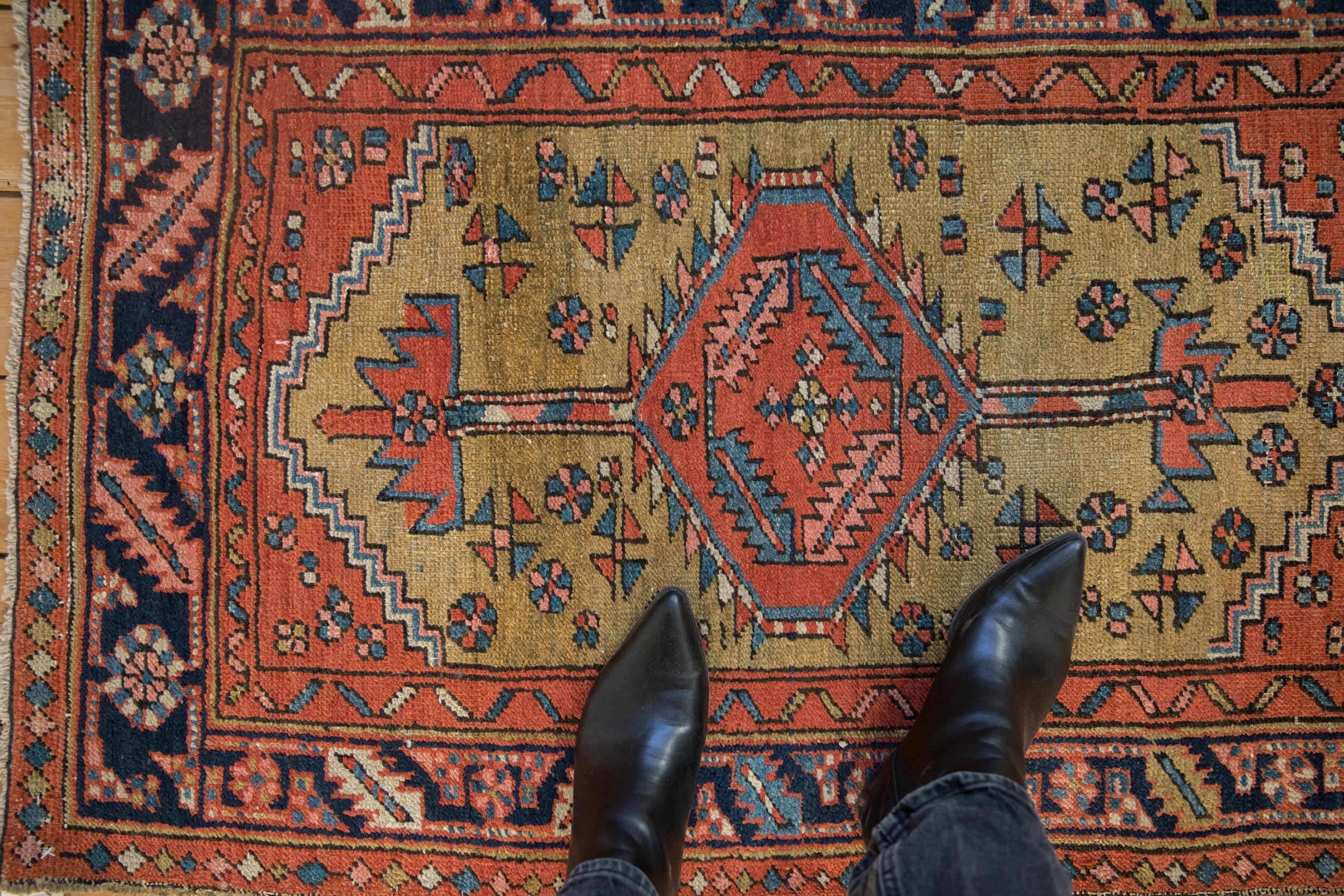 2.5x4.5 Antique Heriz Rug by Old New House® - product image 2 for Resin Society