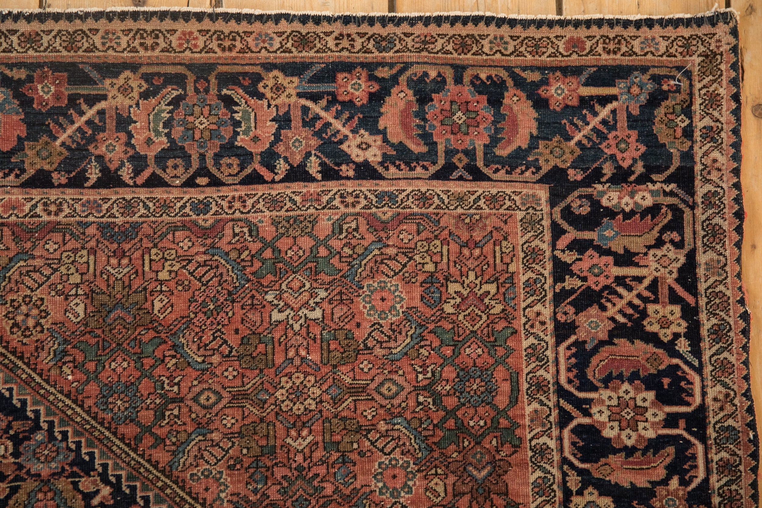 4x6.5 Antique Farahan Sarouk Rug by Old New House® - product image 3 for Resin Society