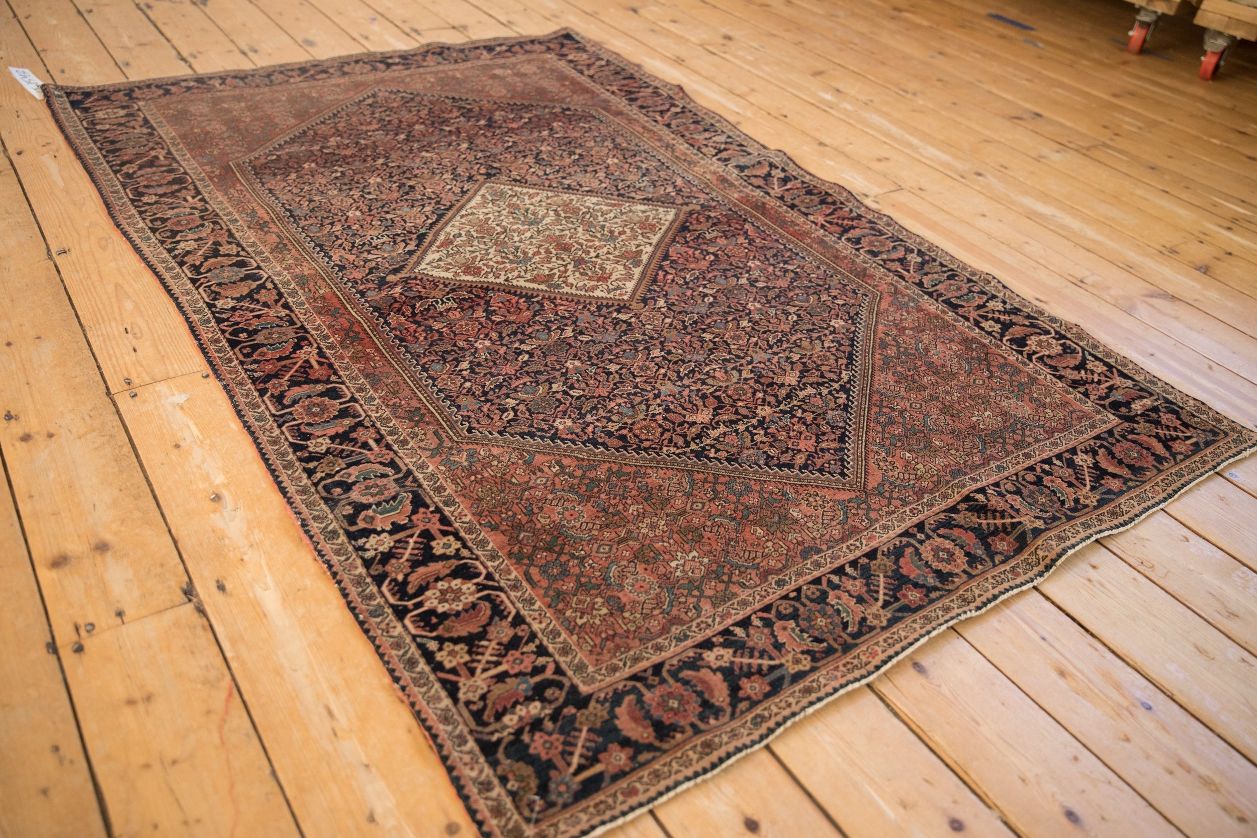 4x6.5 Antique Farahan Sarouk Rug by Old New House® - product image 4 for Resin Society