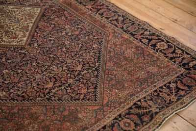 4x6.5 Antique Farahan Sarouk Rug by Old New House® - product image 5 for Resin Society